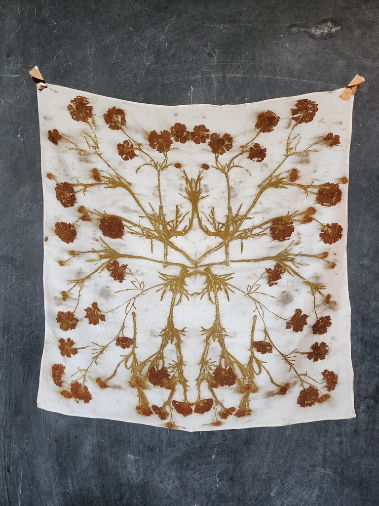 Brassy Foral Bandana