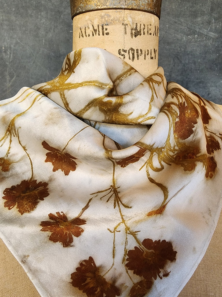 Brassy Foral Bandana